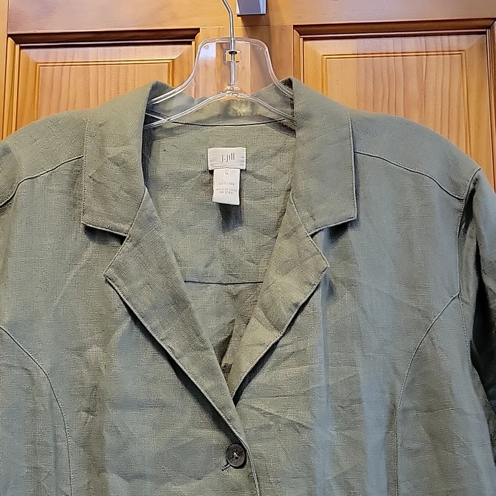 J Jill linen jacket - Picture 3 of 5